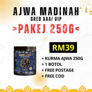 250G KURMA AJWA MADINAH - RM39
